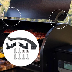 Grill Lid Door Stop Arc & Grill Lid Hinge Kit for Traeger Grills, BCA002 Grill L