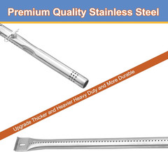 Grill Burner Tubes Set for Charbroil Performance G470-5200-W1 BBQ Gas Pipes 4pc