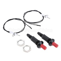 2Pcs Piezo Spark Ignition Push Button Igniter For Gas Grill BBQ Kitchen Stove