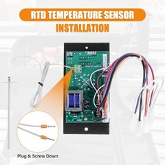 Pro Controller for Traeger Wood Pellet Grills, Replacement Parts Kit BAC365 Ther