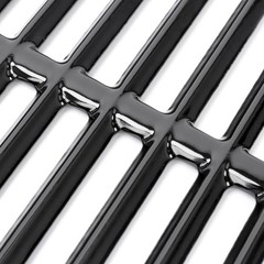 QuliMetal Spirit E310 Grill Parts for Weber Spirit, 17.5″ Grill Grates 15.3″ Fla