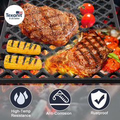 Cast Iron Grill Grates for Pit Boss Pro 1000 Series, Austin XL, Rancher XL, 1000