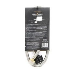 Grill Mark Stainless Steel Gas Line Hose and Adapter