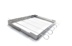 GrillPro 41338 Stainless Steel Shish Kebab Set