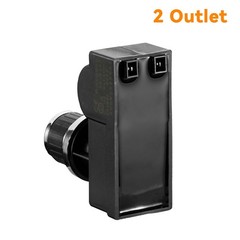2 Male Outlets Universal Spark Generator AA Battery Tact Push Button Switch E…
