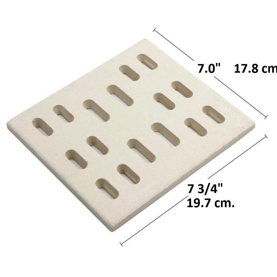 Hongso, Replacement Ceramic Radiant Flame Tamer, Heat Plate for Bakers, 1 PIECE