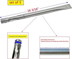 Replacement Parts Kit for Gas Grill Brinkmann 8101575W Burner Tubes Heat Plate