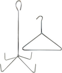 Turkey Rack and Lifting Hook Kit. For use with Turkey Fryer Packages, Chrome