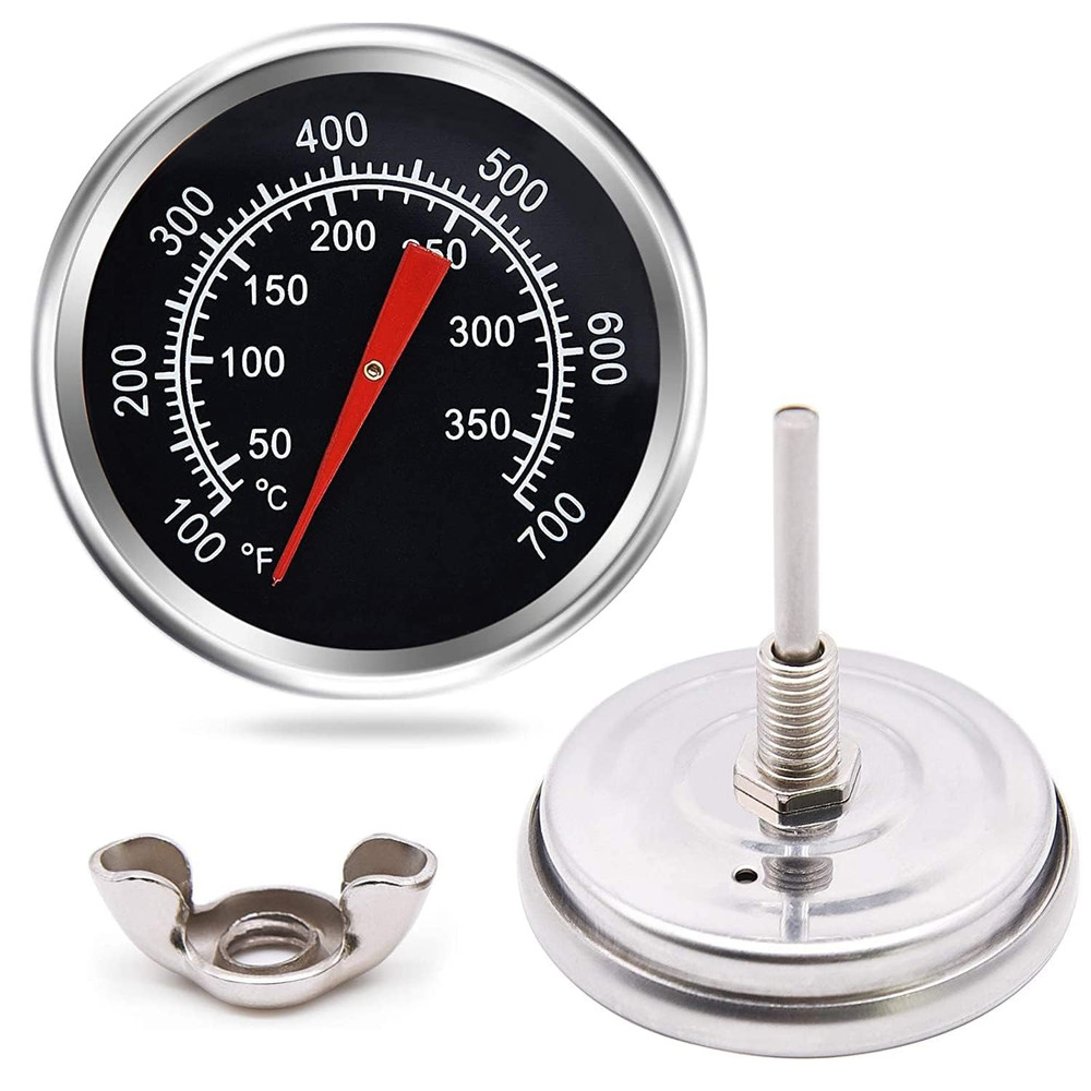 Grill Thermometer Temperature Gauge Replacement Parts for Chargriller 5050, 5650