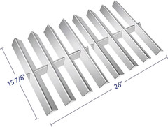 Heat Plate Grill Replacement Parts for Weber 7830001 Summit Platinum D4 8-Pack
