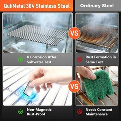 Weber Spirit 300 400 Series Grill Grates Replacement Heavy Duty Stainless Steel