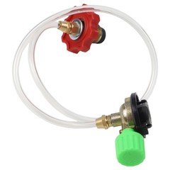 Gas Adapter for CB Cans Designed for Safe and Efficient Refilling with Hose