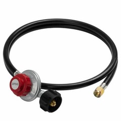 5 Feet Regulator Hose Kit for Type1 LP Gas Tank, 0-20 PSI,Heater,Cooker,Firepit