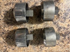 Backyard Classic Gas Grill Control Knobs Set of 4 Square Shaft 2 Inserts