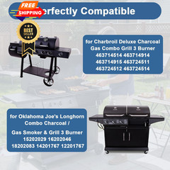 4-Outlets Grill Igniters Replacement for Nexgrill, Black