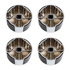 Electroplated Kitchen Accessories Replacement knobs set compatible with grills
