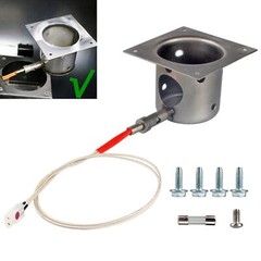 Heavy Duty Steel Fire Burn Pot Parts for Traeger Pit Boss Wood Pellet Grills US^