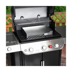 Stainless Steel Griddle 23×16 for Charcoal Gas Grills with Drip Tray