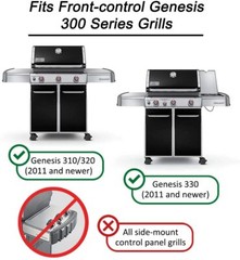 Universal Igniter Kit for Weber Genesis 300 Series Grills 4-Outlet Ignition