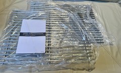 Kaowang Stainless Steel Cooking Grates 19.5in BBQ Grill Set 2 New