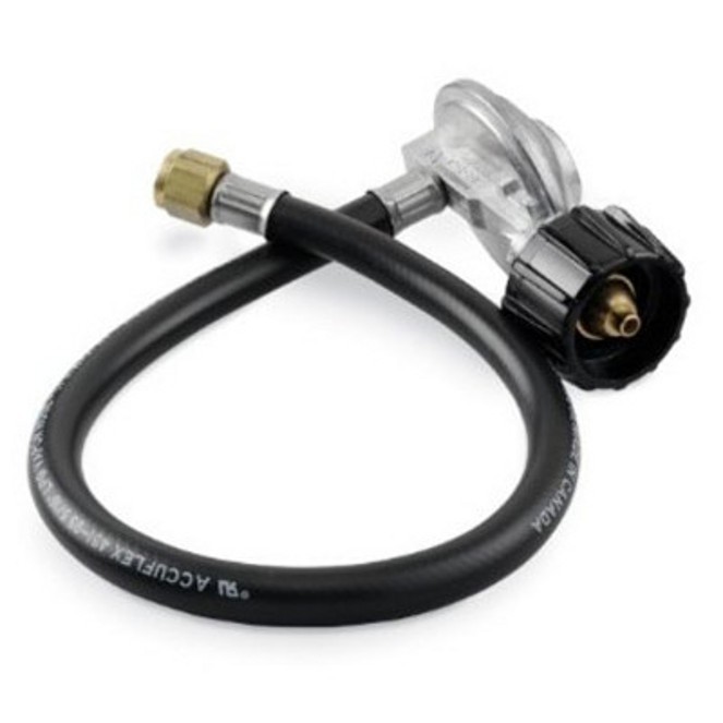 Gas Grill LP Propane Regulator with 20″ Long 5/16″ Hose 3/8″ Female Flare New