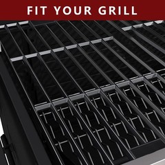 PCS Cast Iron Grill Grates Replacement 19 3/4 for Chargriller Models