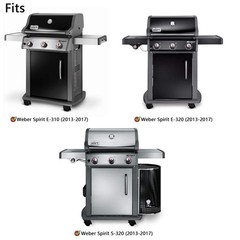 Hongso 67046 Flavorizer Bars 15.3″ for Weber Spirit E-310 300 Front Control