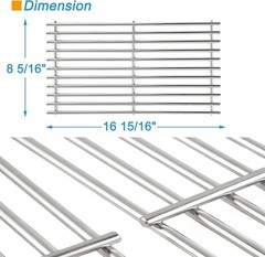 Nexgrill & Megamaster 2-Burner Replacement Parts Kit – Rust Resistant & Durable