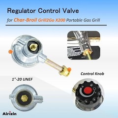 Regulator Control Valve for Char Broil Grill2Go X200