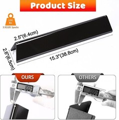 Flavorizer Bars 15.3″ Grill Burner 18″ for Weber Spirit and Spirit II 300 Series