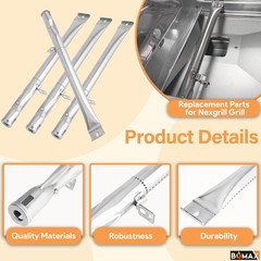 Grill Replacement Parts Kit for Nexgrill 4 Burner 720-0830X