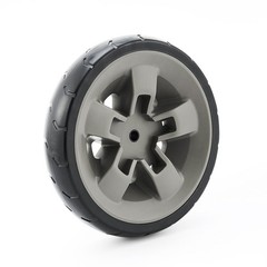 Grill Wheels Replacement for Genesis II & LX 200-600 Series, 8″ Black Plastic Ki