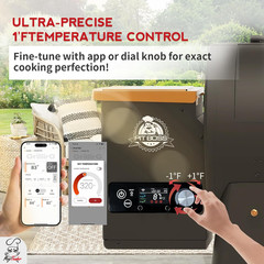 Wifi PID Rectangular Pellet Grill Controller Replacement for Pit Boss 440-1600,