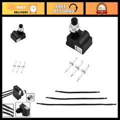 Replacement Ignitor Kit for 4-in-1 Grill, Push-Button Electronic Igniter, 3 Elec