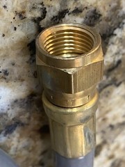 Charbroil natural gas hose 3/8″ x 59-1/4″