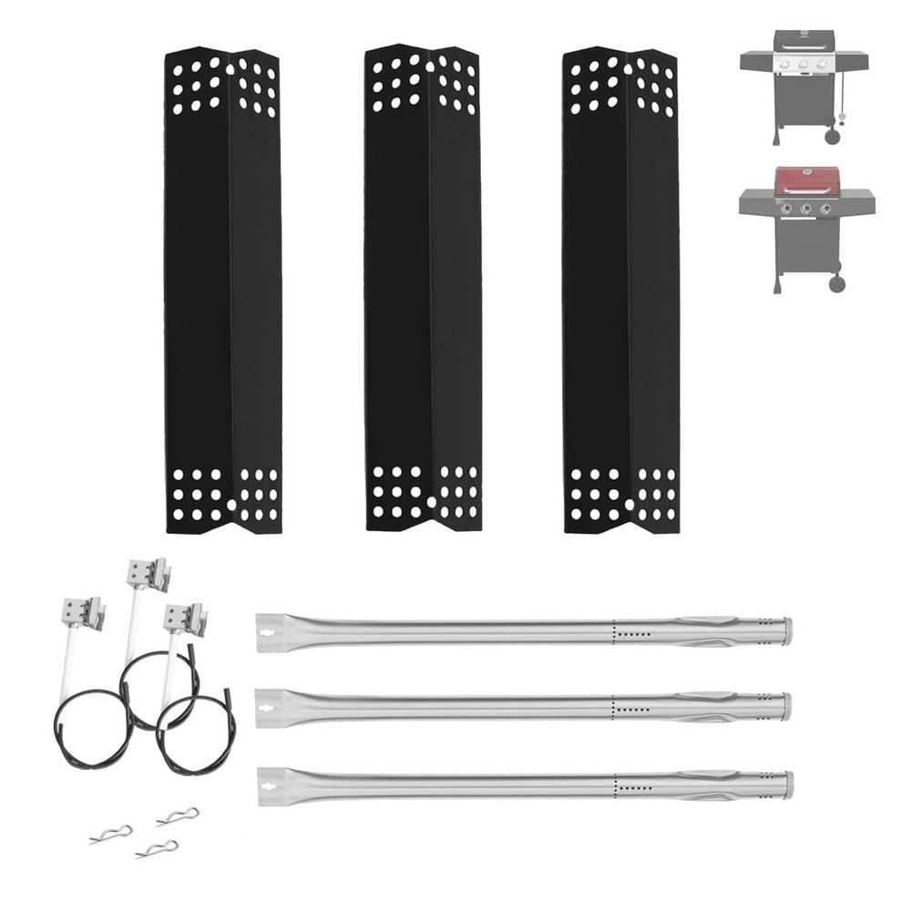 Heat Shield Burner Kit Replacement For Expert Grill 3 Burner 7200988EC Part