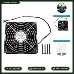 Stainless Steel Replacement Fan Kit for Masterbuilt 560/800/1050 Charcoal Grills