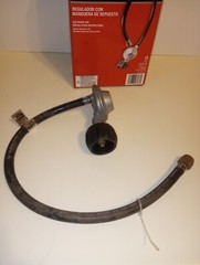 Universal Propane Replacement Regulator w/ Hose(Tested.Works.No Leaks.Open Box)