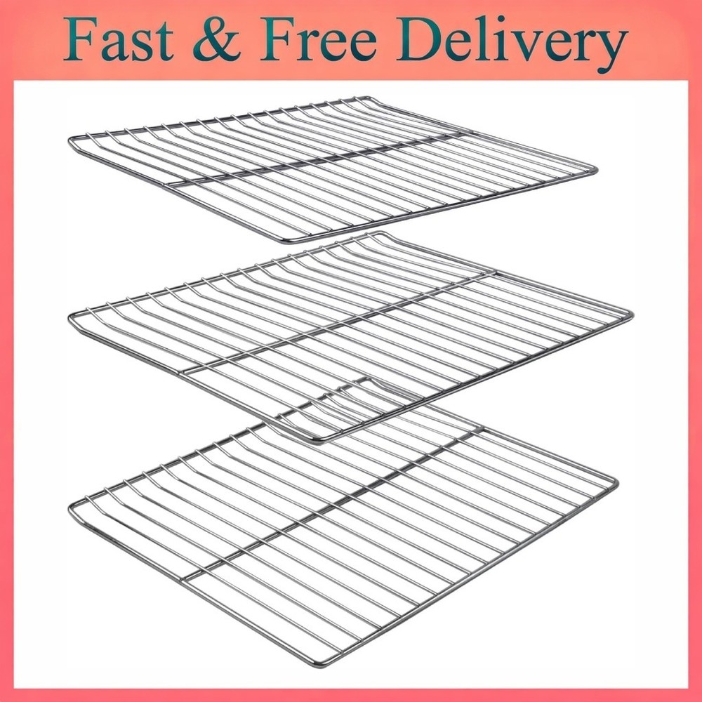 3 Pack Smoker Cooking Grates Compatible with Masterbuilt 30 Inch Smoker