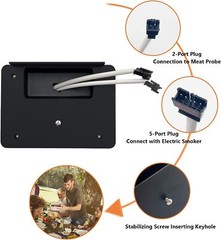 Fit for Masterbuilt MB20042218 Electric Smoker Digital Control Panel 9907190002