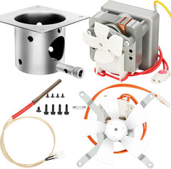 Auger Motor,Grill Induction Fan Kit,Fire Burn Pot and Hot Rod Ignitor,Traeger Pa