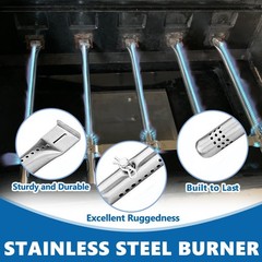 Replacement Parts Kit for Charbroil Grills – Heat Plates & Cooking Grates Set
