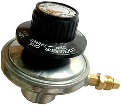LPG 1 lb Adjustable Propane Gas Regulator Knob Pressure Relief Valve M12x1 No…