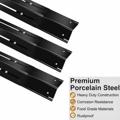 5PCS Universal Adjustable Grill Heat Plates/BBQ Grill Heat Shields for Gas Grill