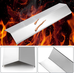Stainless Heat Plate Shields Replacement for Brinkmann Uniflame Aussie Gas Grill