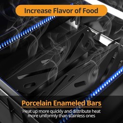 Flavorizer Bar Heat Deflector For Weber Genesis II 300 Series E-310,E-315,E-325