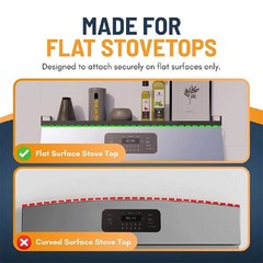 For Gas Stoves Magnetic Stove Shelf Kitchen Rack Kitchen Counter Storage