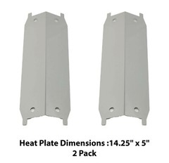 Replacement Heat Plate for 99311,600-9311-5,810-9211-S,810-9212-S Gas Models-2Pk