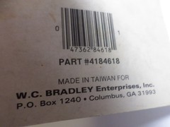 Vintage Universal Grill Knobs WC Bradley 4084618