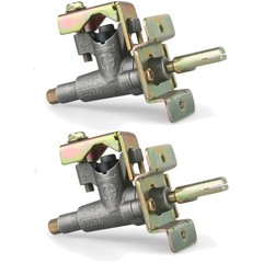Stainless Steel Griddle Burner Valve 2-Pack for Reliable Blackstone Performance